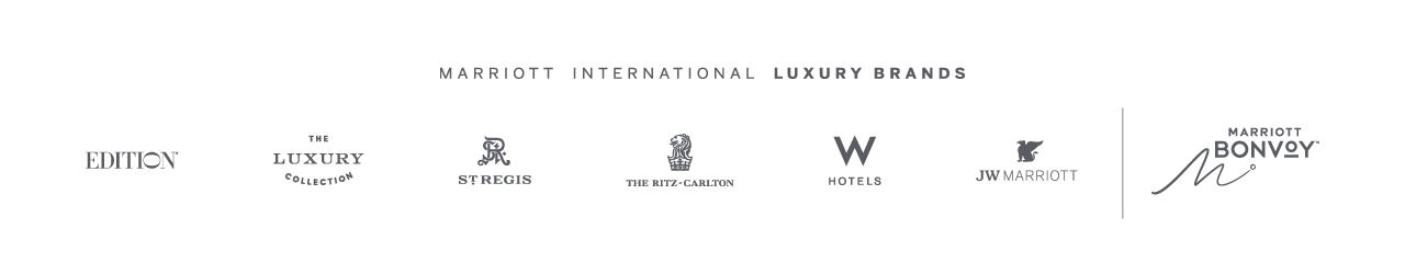 MARRIOTT INTERNATIONAL LUXURY BRANDS